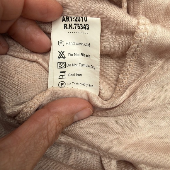 Rosemarine Italy Silk Blend Watercolor Floral Midi Dress L Boho Romantic Resort - Picture 13 of 16